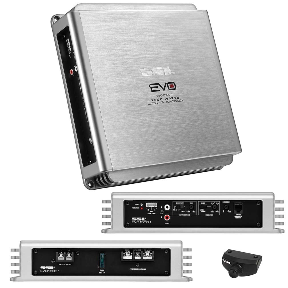 EVO 1500.1 AMPLIFIER SSL