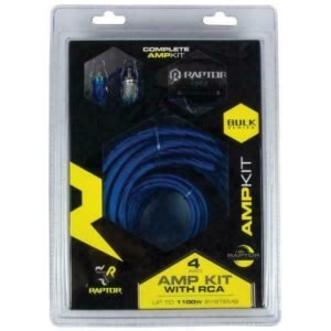 R2AK4 AMP WIRING KIT 4 GAUGE 1100 WATTS