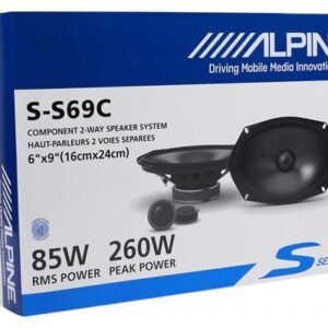 Alpine S-Series Component 2-Way Speakers S2-S69