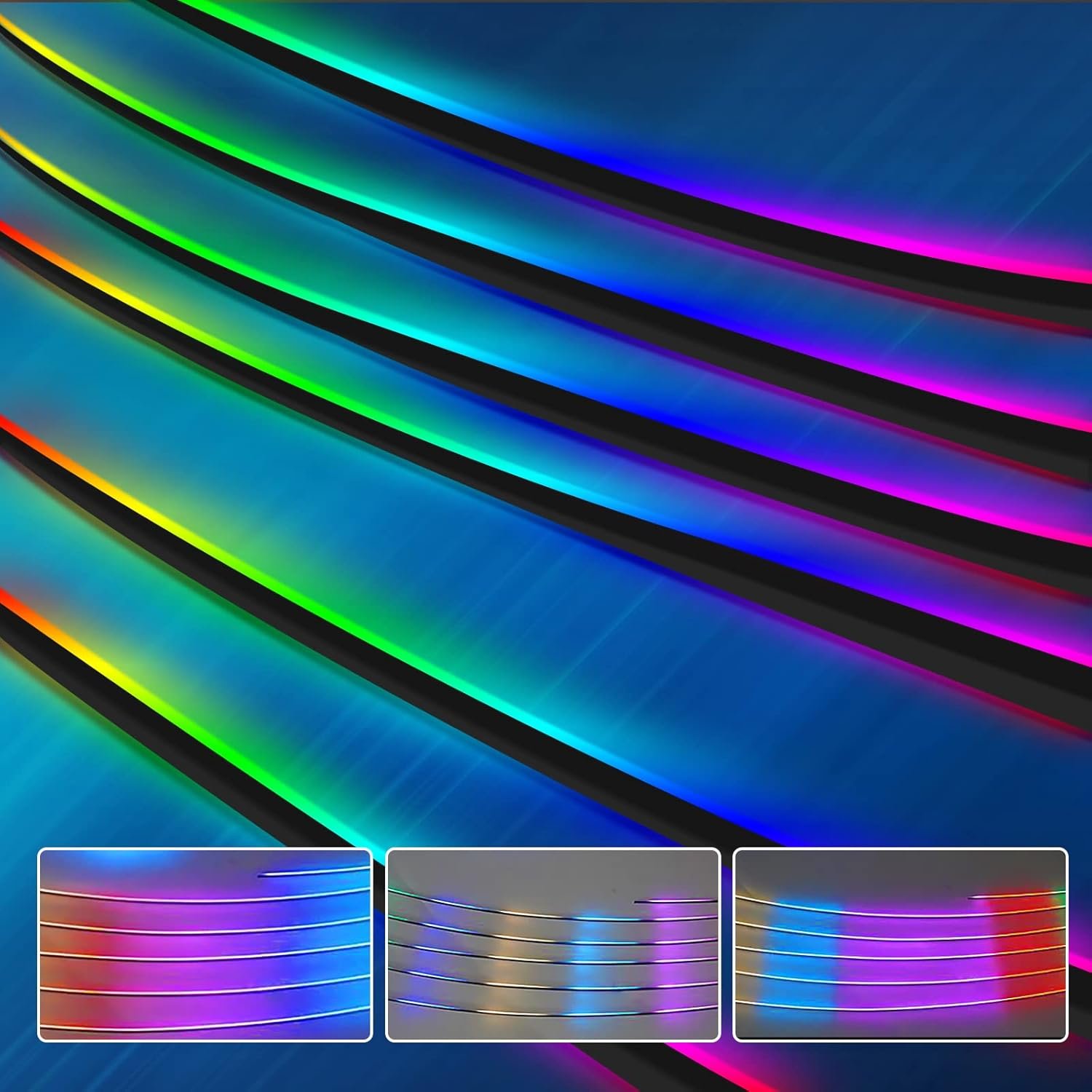 Dreamcolor Interior Car Lights Strips 55-inch