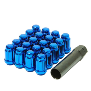 White Knight 12mm x 1.50 Blue Spline Lug Nut Kit (753807)